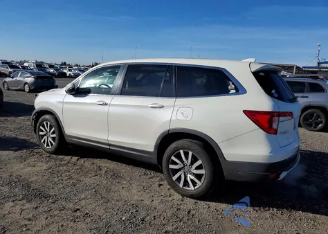 2019 Honda Pilot Ex z USA, uszkodzony, nr VIN 5FNYF5H36KB018276